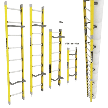 ESCALERA EMBONABLE, ANCLAJE, SUPSPENSIÓ Y TELESCOPICA